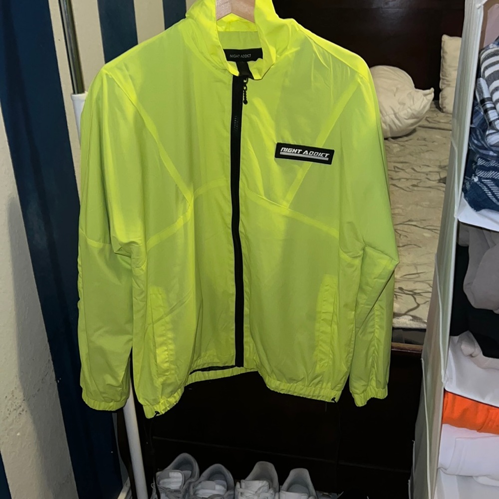 Night Addict men’s windbreaker.